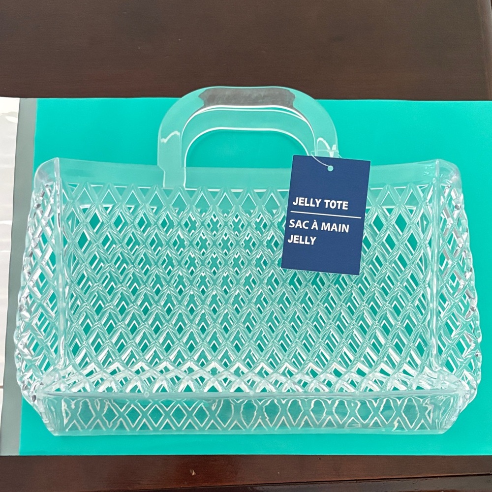 Old Navy Clear Jelly Tote Bag